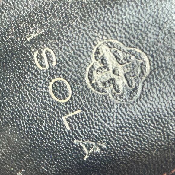 Isola Pisces Ruched Bootie Heels Shimmery Brown Lizard Pattern 9.5 - Picture 12 of 13